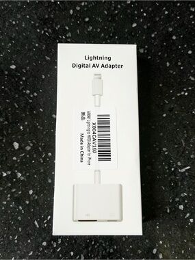Lightning Digital AV Adapter • iPhone to HDMI Screen Mirror